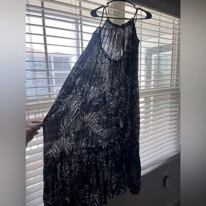 ANTHRO MALIKE PRINTED DRESS